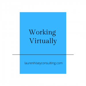 Working Virtually