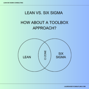 Lean vs. Six Sigma: How about a Tool Box Approach?
